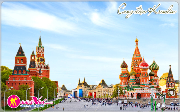Du lịch Châu Âu - Du lịch Nga 9 ngày Moscow - St Petersburg khởi hành từ Sài Gòn